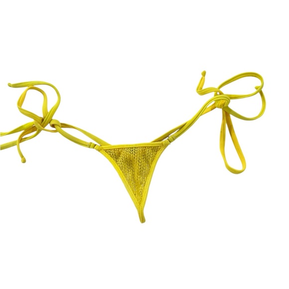 Vibrant Yellow Bikini Set - Picture 3 of 9